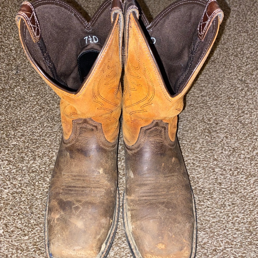 Ariat groundbreaker steel toe waterproof boots